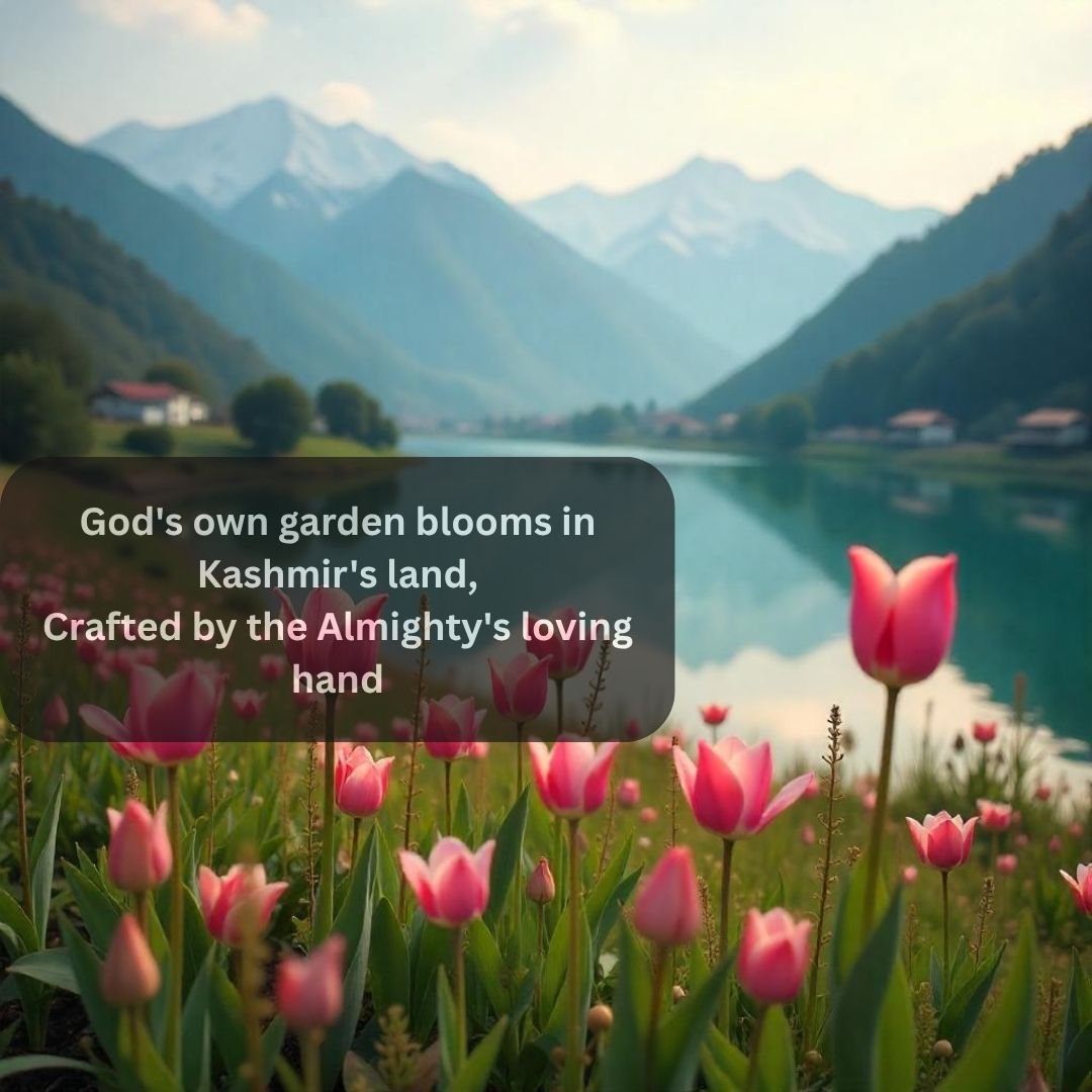Poetry on Kashmir Beauty: Celebrating Nature's Masterpiece