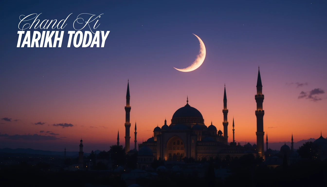 Chand Ki Tarikh Today - Current Islamic Date 2025